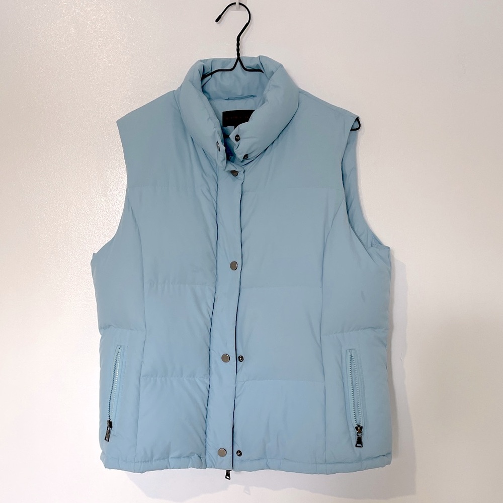 Alpine Light Blue Quilted Puffer Vest